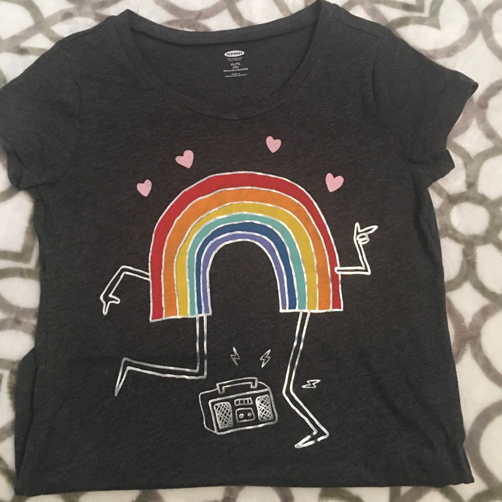 Girls Rainbow T-Shirt